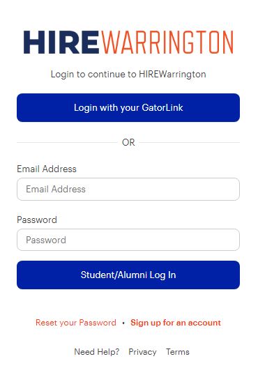 HireWarrington Employer Login