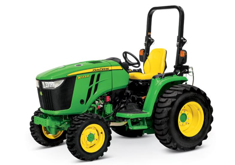 John Deere 3033R Specs, Price, Review, Features, Attachments, Overview  