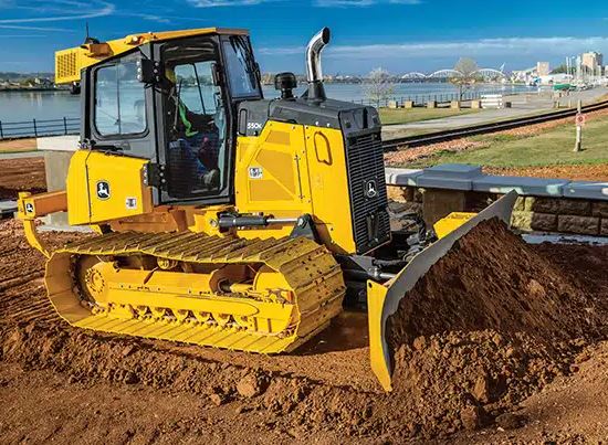 John Deere 550K Dozer Specs, Price, Review, Features,  Attachments, Overview  