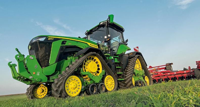 John Deere 8RX 410 Four-Track Tractor For Sale Price, Specs, Review, Overview