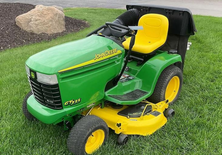 John Deere GT235 Specs, Price, Review, Features, Attachments, Overview  