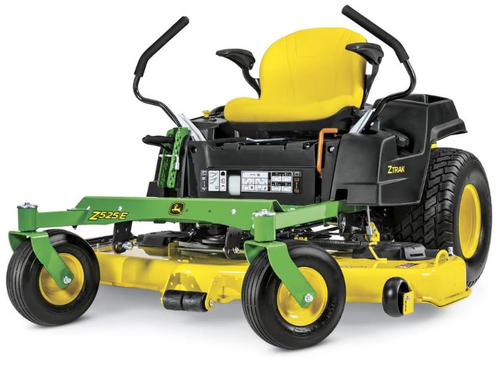 John Deere Z525E ZTrak Mower with 48- or 54-in. Deck Zero-Turn Mower Price, Specs, Review, Overview