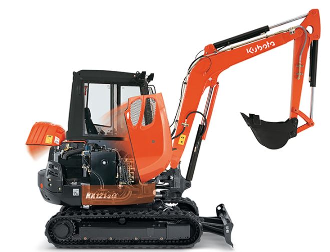 Kubota KX121-3  Specs, Price, Review, Attachments, Overview, Weight, lifting capacity