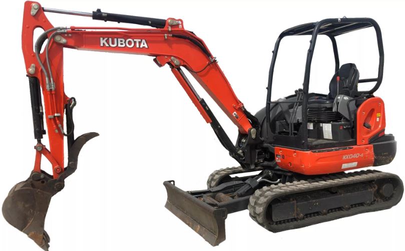 Kubota Kx 40  Specs, Price, Review, Attachments, Overview, Weight, lifting capacity