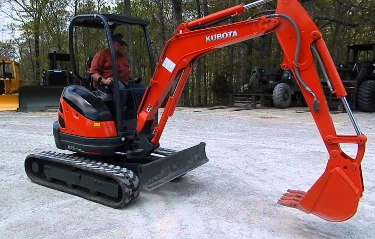 Kubota U25  Specs, Price, Review, Attachments, Overview, Weight, lifting capacity, oil capacity, Bucket size, & Photos