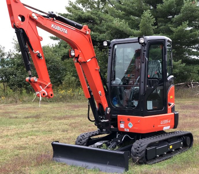 Kubota U35  Specs, Price, Review, Attachments, Overview, Weight, lifting capacity, oil capacity, Bucket size, & Photos